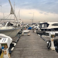 Photo taken at Ataköy Marina by Жанара on 3/12/2016