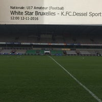Photo taken at Stade Edmond Machtensstadion by Ismail E. on 11/12/2016
