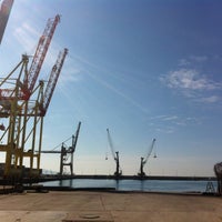 Photo taken at Port of Novorossisyk berth nr 5 by Olesya P. on 4/14/2013