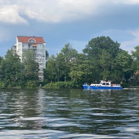 Photo taken at Licht- und Luftbad Oberspree by mtheace on 6/25/2022