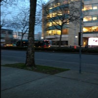 Photo taken at Metro Bus Stop - 5th &amp;amp; Mercer by Eric H. on 1/23/2013