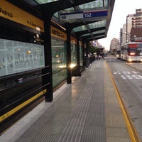 Photo taken at Metrobus - Estación Manuela Pedraza by  N. on 7/17/2015