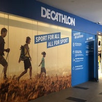 Photo taken at Decathlon by Daphne L. on 1/27/2018