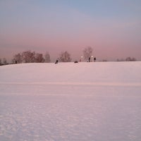 Photo taken at Горка На Исаковского by Владимир Н. on 1/27/2013