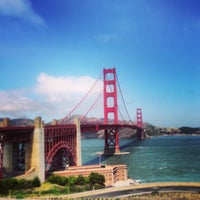 Photo taken at *CLOSED* Golden Gate Bridge Walking Tour by Nadeen🕊 on 5/9/2013