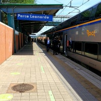 Photo taken at Stazione Parco Leonardo by Su M. on 5/17/2022