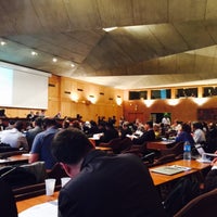 Photo taken at Grand Auditorium de l&amp;#39;UNESCO by Marcella Z. on 6/9/2015