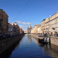 Photo taken at Griboyedov Canal by Alexey K. on 4/28/2013