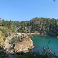 Photo taken at Russian Gulch State Park by Brittany on 9/6/2020