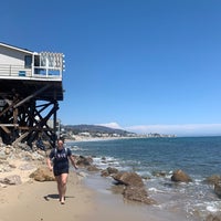 Photo taken at Malibu Colony Beach by Brittany on 8/1/2021