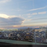 Jr学研都市線 恩知川橋梁 Bridge In 大東市