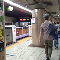 Photo taken at Hanzomon Line Nagatacho Station (Z04) by 風馬 ㅤ. on 4/9/2023