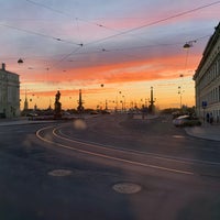 Photo taken at Суворовская площадь by Alexandra K. on 7/3/2020