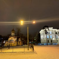 Photo taken at metro Politekhnicheskaya by Alexandra K. on 1/19/2022