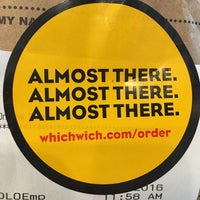 Photo taken at Which Wich? Superior Sandwiches by aeroRafa on 9/9/2016