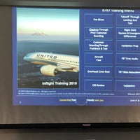 Photo taken at United Airlines In-Flight Training Center by aeroRafa on 7/4/2019