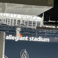 Photo taken at Allegiant Stadium by ✌🏼❤️🤙🏼 on 3/25/2023