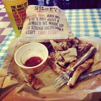 Photo taken at Dickey&amp;#39;s Barbecue Pit by Dexter J. on 3/9/2013