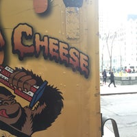 Photo taken at Gorilla Cheese Truck NYC by Pierre A. on 4/24/2015