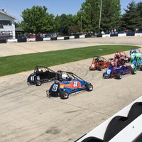 Photo taken at Mini Indy Racetrack by Anthony P. on 5/22/2016