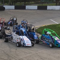 Photo taken at Mini Indy Racetrack by Anthony P. on 7/16/2016