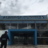 Photo taken at Alberca Olimpica Bicentenario de la Independencia by Felipe D. on 7/11/2016
