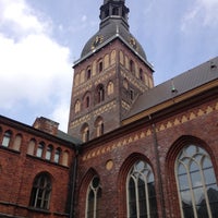 Photo taken at Riga Cathedral by Anna S. on 5/10/2013