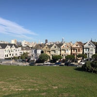 Photo taken at Alamo Square by Chase V. on 2/4/2018