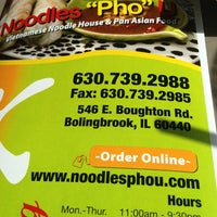 Foto tirada no(a) Noodles Pho U por Shirley RN em 3/8/2013