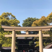 Photo taken at Meiji Jingu Shrine by Sally M. on 4/20/2019