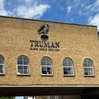 Photo taken at The Old Truman Brewery by Sally M. on 7/13/2022