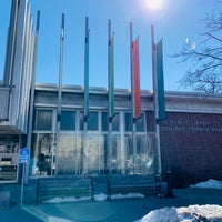 Photo taken at The Public Library of Brookline (Coolidge Corner) by Stacy B. on 3/13/2019