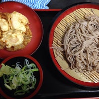 Photo taken at せんねんそば 銀座四丁目店 by Stacy B. on 4/17/2015