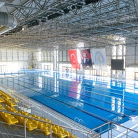 Photo taken at İTÜ Olimpik Yüzme Havuzu by İTÜ on 7/31/2015