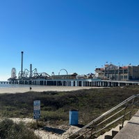 Photo taken at Galveston Island Historic Pleasure Pier by Penelope G. on 12/29/2023