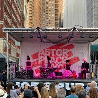 Photo taken at Astor Place by Johnny B. on 8/13/2022