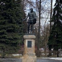 Photo taken at Памятник Мигелю де Сервантесу Сааведра by Natalia L. on 4/3/2021