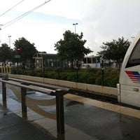 Photo taken at METRORail Fannin South Station by Nikki V. on 7/8/2014