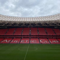 Photo taken at San Mamés Stadium by Eduardo L. on 8/15/2023