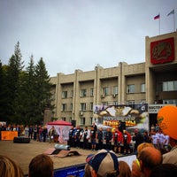 Photo taken at Администрация Кировского Района г.Новосибирска by Eliáš N. on 9/7/2014
