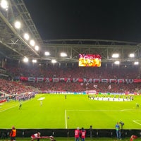 Photo taken at Lukoil Arena by Marat K. on 9/26/2017