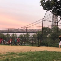 Photo taken at East River Park Field C by Shelley P. on 8/6/2019