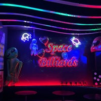 10/10/2021 tarihinde Shelley P.ziyaretçi tarafından Space Billiards'de çekilen fotoğraf