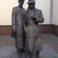 Photo taken at Пам’ятник Жеглову і Шарапову by Anastasia S. on 6/20/2017