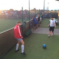 Photo taken at Goals Soccer Centre by Marco S. on 8/13/2014