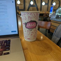 Photo taken at Jaho Coffee Roaster &amp;amp; Wine Bar by معاذ on 5/31/2022