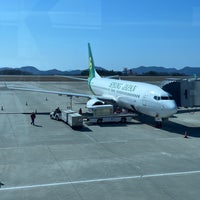 Photo taken at Hiroshima Airport (HIJ) by Kuniko O. on 2/28/2024