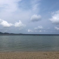 Photo taken at Yonehara Beach by 雑餉隈 on 3/22/2023