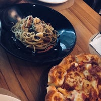 Photo taken at Pizza Pizza by Yanee by Pstafai on 4/11/2018