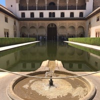 Photo taken at Patio de Arrayanes by Tony on 7/9/2019